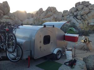 Joshua Tree National Park Teardrop trailer