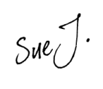 Sue J signature