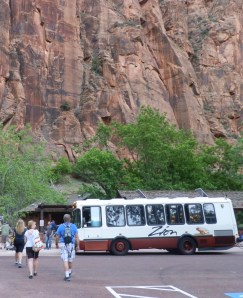 Zion National Park shuttle