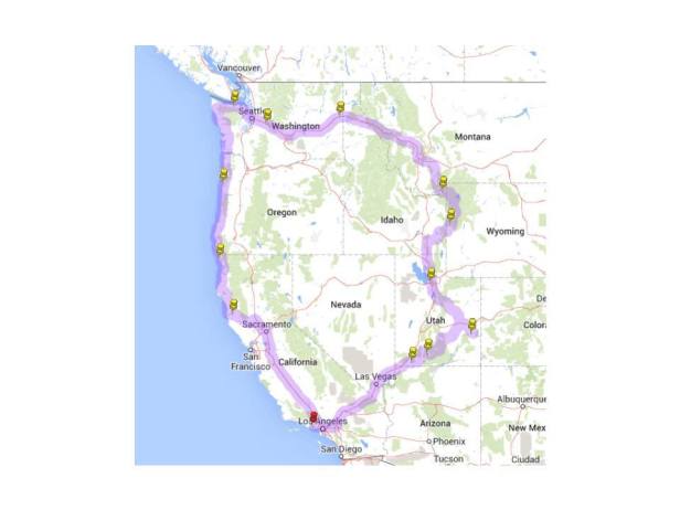 Teardrop trailer travels, Teardrop Adventures, Multi-National Park trip, camping, West and Northwest U.S., hiking