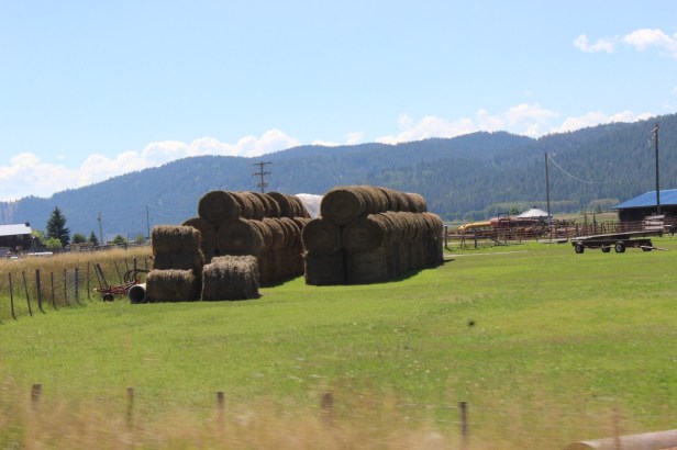 teardrop trailer, vintage trailer, tiny trailer, national park road trip,, Utah, Wyoming, journey not the destination, landscape, hay, scenery