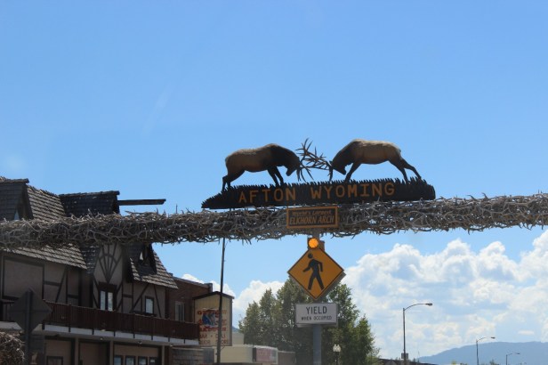 teardrop trailer, vintage trailer, tiny trailer, national park road trip,, Utah, Wyoming, journey not the destination, landscape, hay, scenery, Afton