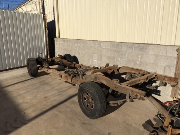 restore, rebuild, re-use, vintage Chevy 3100 truck, engine, chassis, redesign, teardrop trailer blog