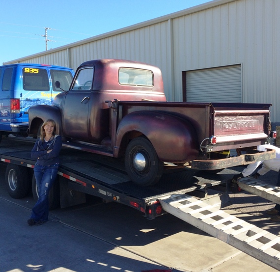restore, rebuild, re-use, vintage Chevy 3100 truck