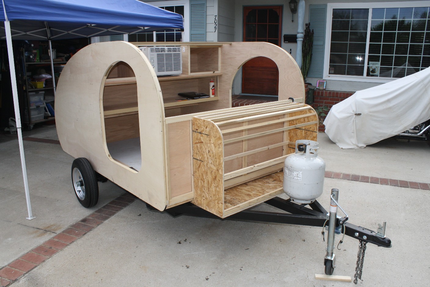 Teardrop Trailer Air Conditioning (A/C) Unit Installation – Teardrop ...