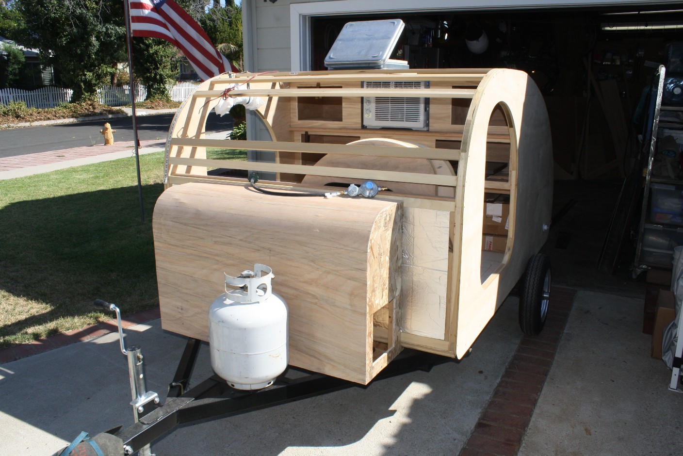 Teardrop Trailer Air Conditioning (A/C) Unit Installation – Teardrop ...
