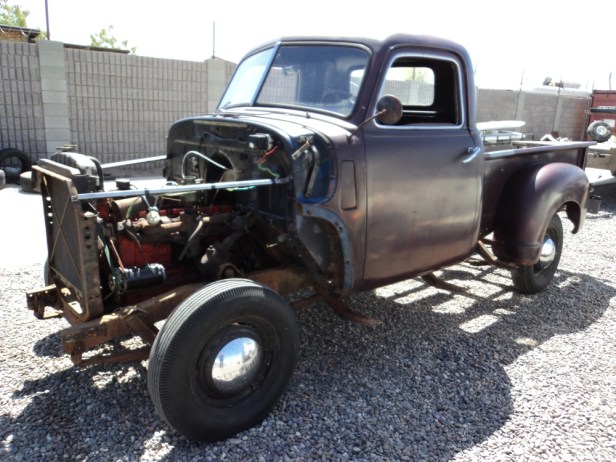 Chevy 3100 pick-up truck, restoration, rebuild, restore, built from scratch, body, old chassis, new chassis, Teardrop Adventures, teardrop trailers