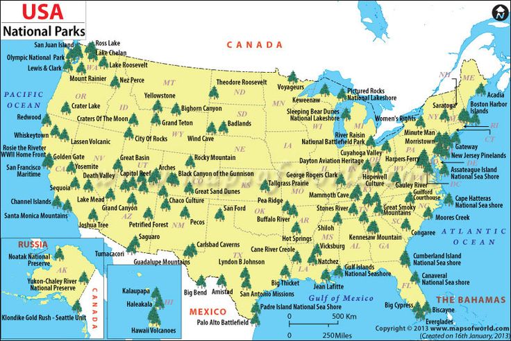 national park map, map resource